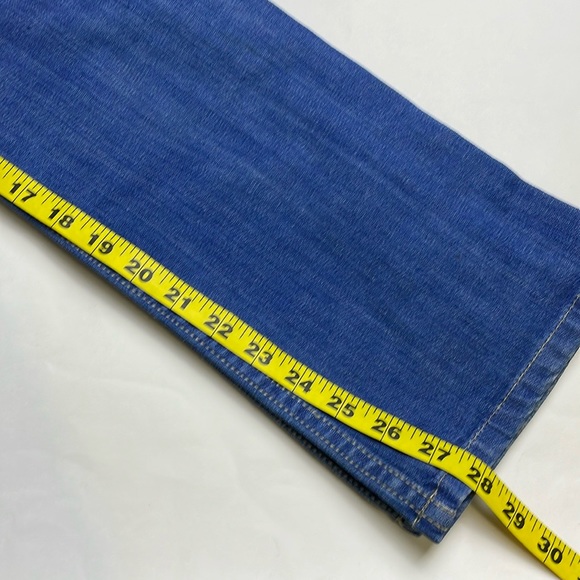 Abercrombie & Fitch Low Rise Straight Jeans Y2K  Embroidery Elk Zipper Pockets - Picture 14 of 14